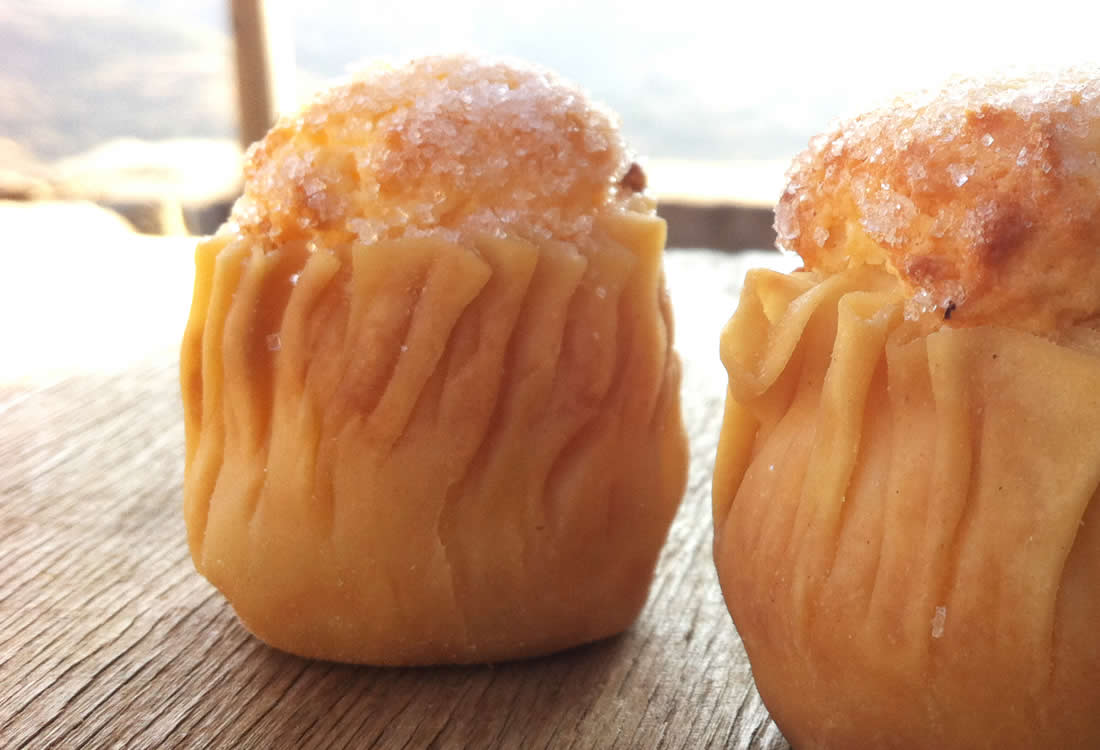 “lychnarakia” or "tyropittakia" are traditional sweet pies baked with "petroma" cheese, a local unsalted cheese from Tenos island, sugar and orange zest. They come in two … designs. Try them with Greek coffee or just plain!