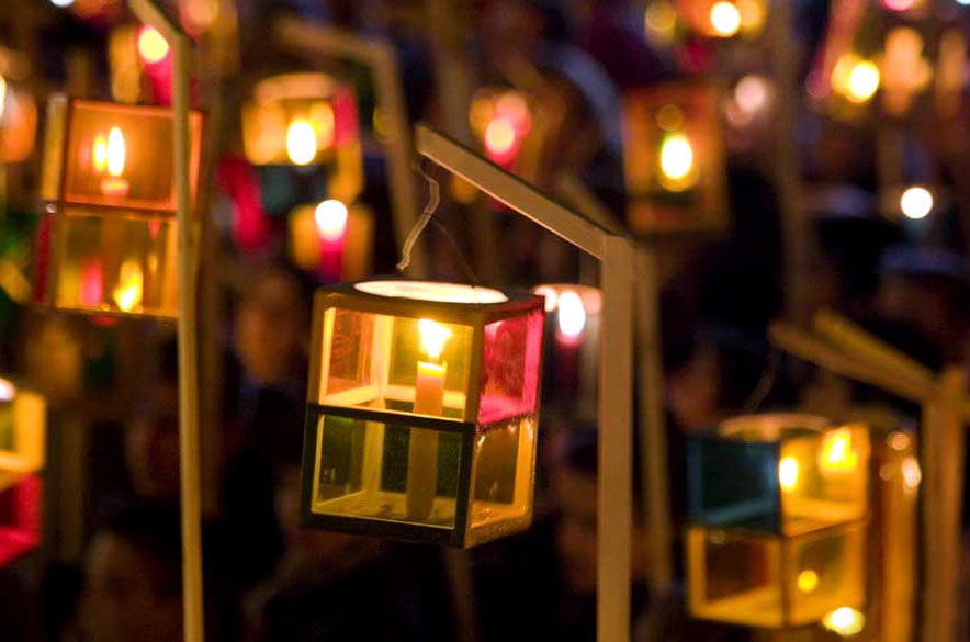 Every year on January 30th the "Fanarakia" (lanterns) is celebrated which commemorates the finding of the Icon of Panagia of Tinos